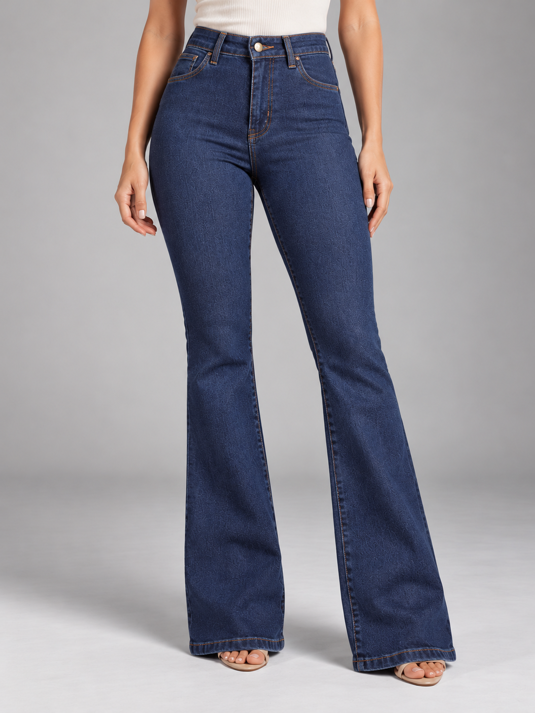 Calça Flare Jeans Feminina Wrangler Premium