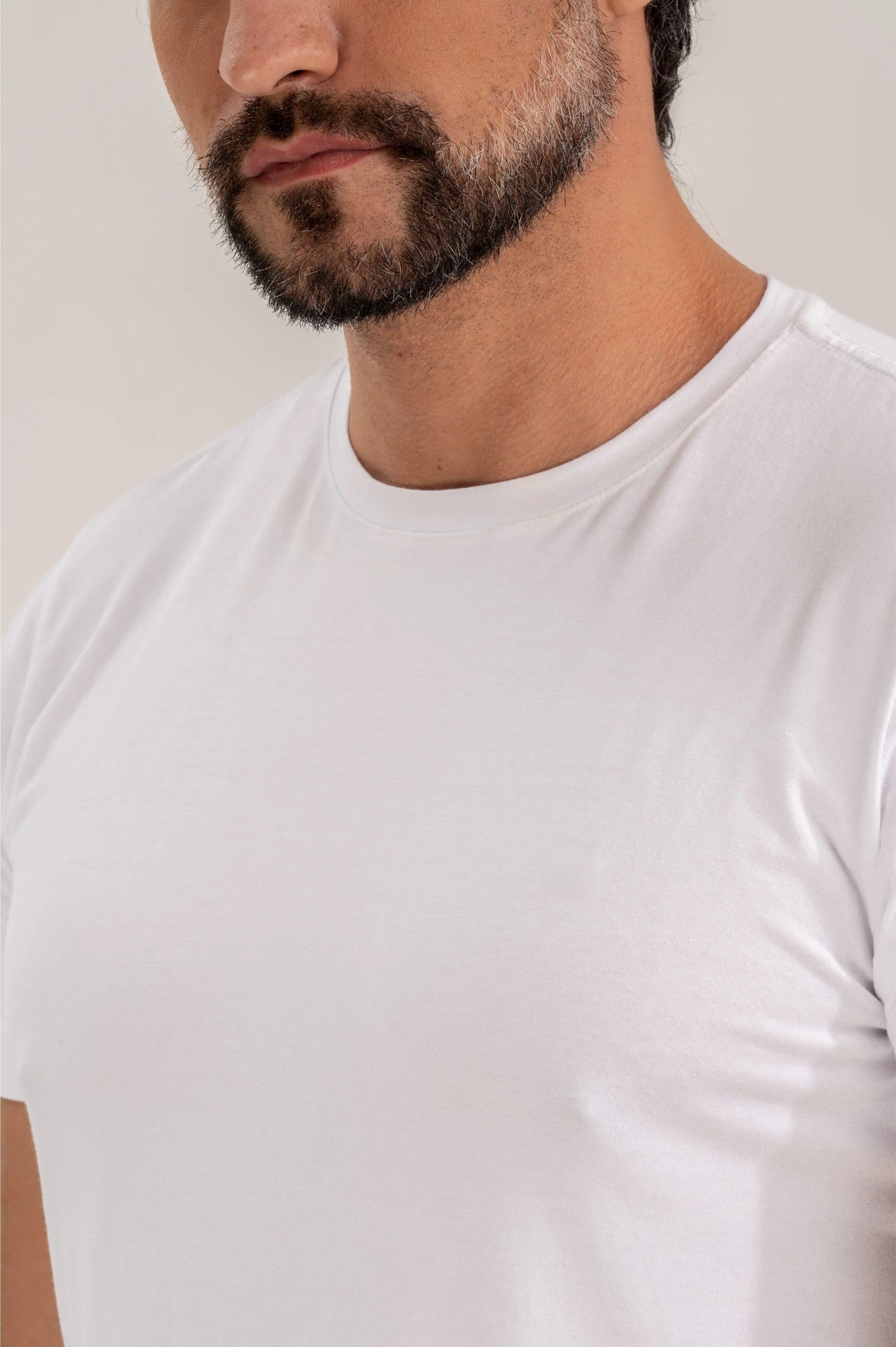 Camiseta Premium Algodão Egipcio Lisa Slim