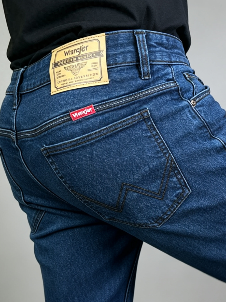 Calça Jeans Wrangler Masculina Importada c/Lycra Slim