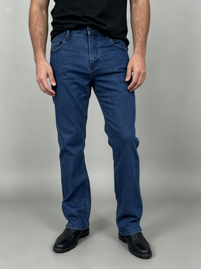 Calça Jeans Masculina Reta Confort Importada Vilejack