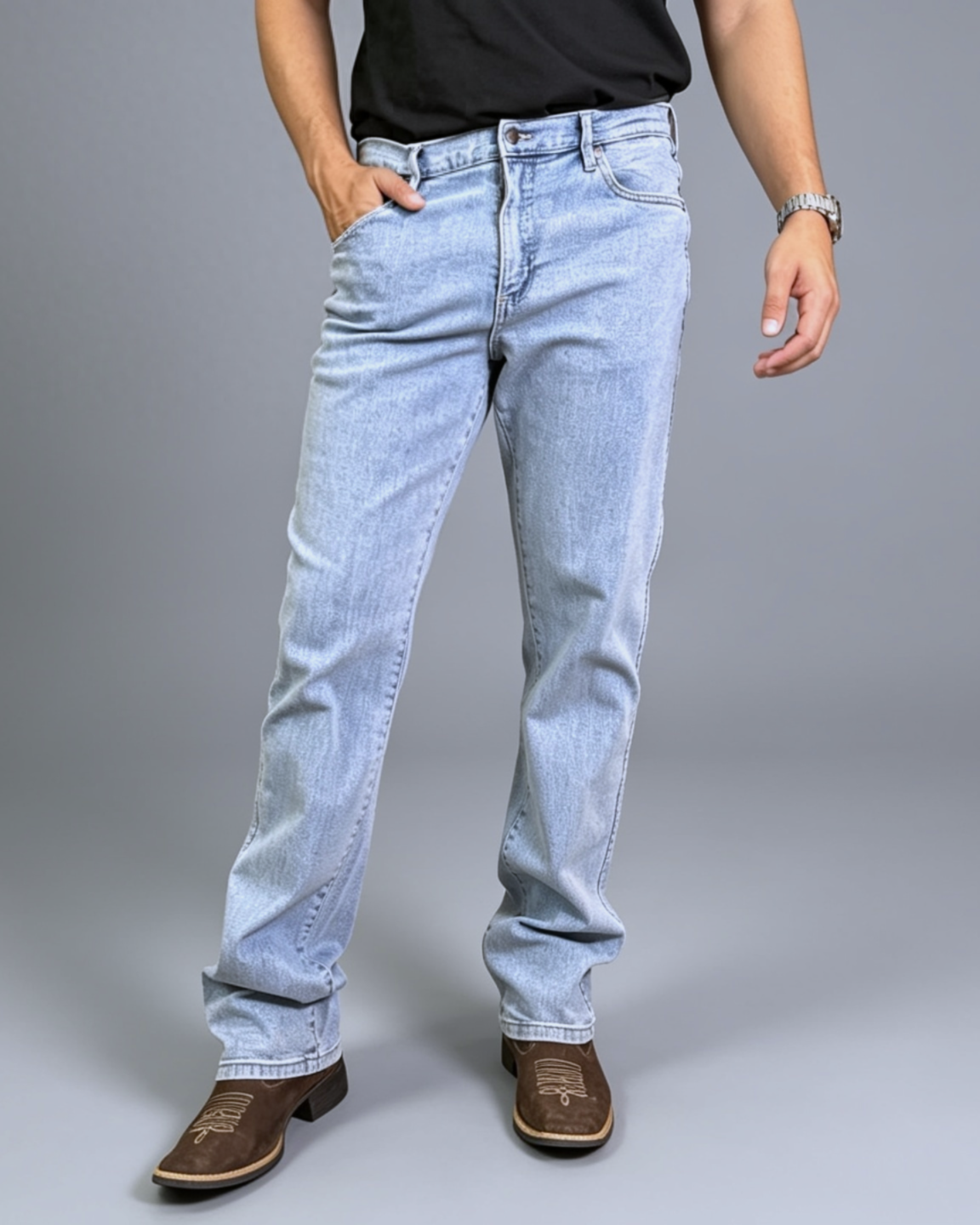 Calça Jeans Wrangler Masculina Importada c/Lycra Advanced - Cowboy Cut