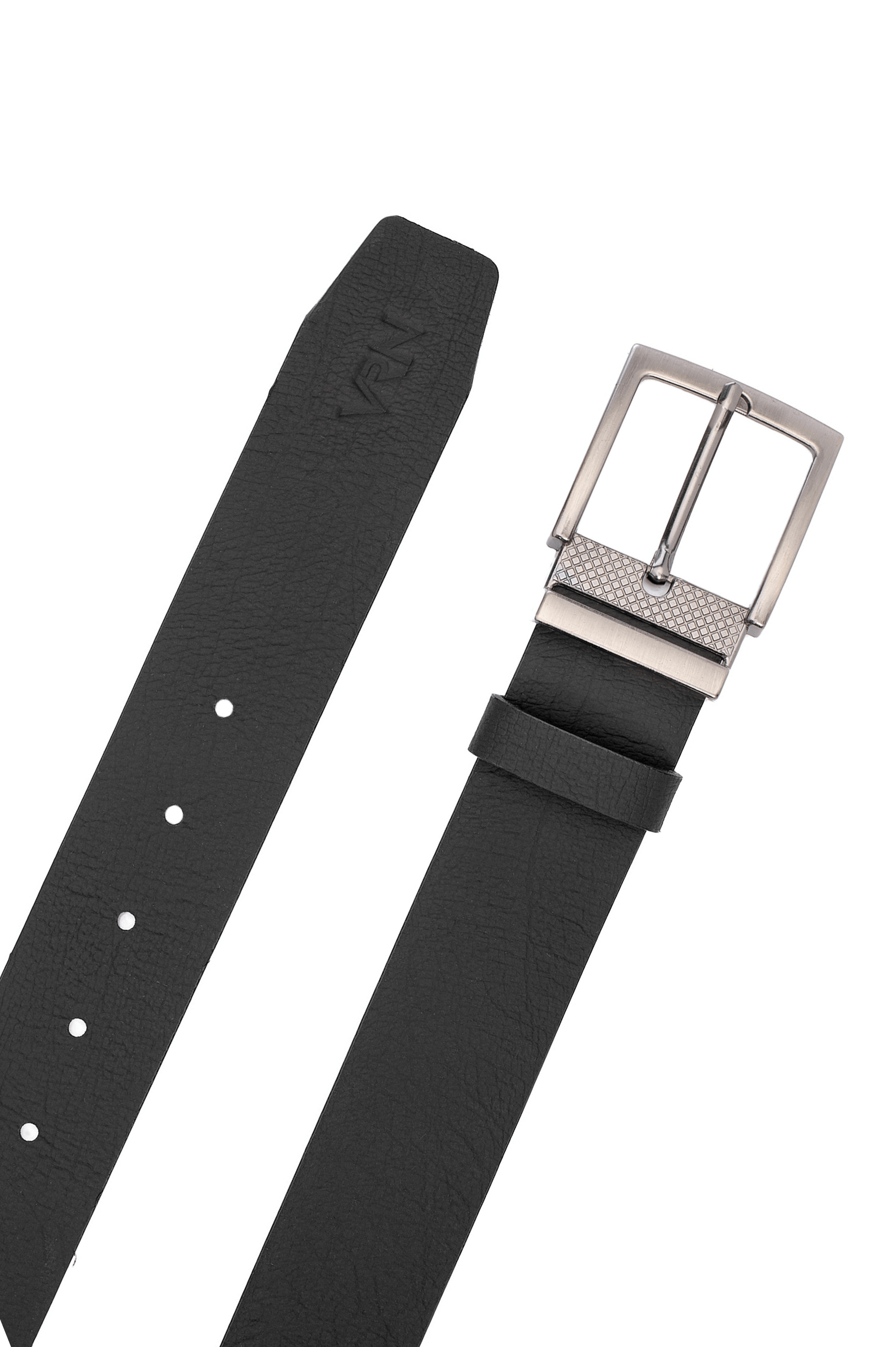 Cinto Premium Couro Dupla Face Preto/Cafe Verona