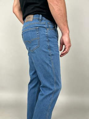 Calça Jeans Masculina Reta Confort Importada Vilejack