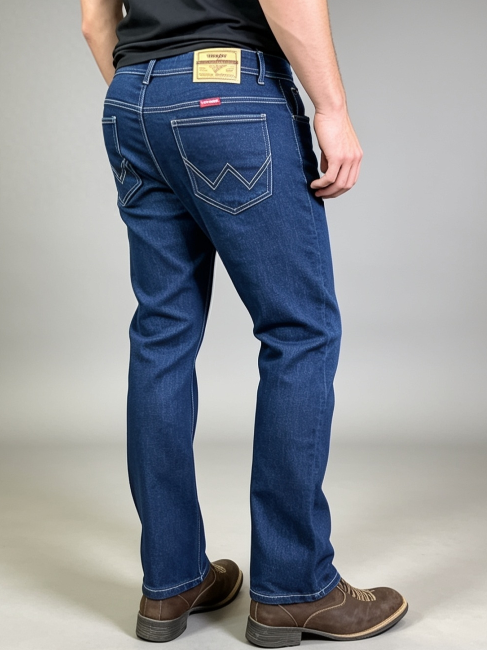 Calça Jeans Wrangler Masculina Importada c/Lycra Reta
