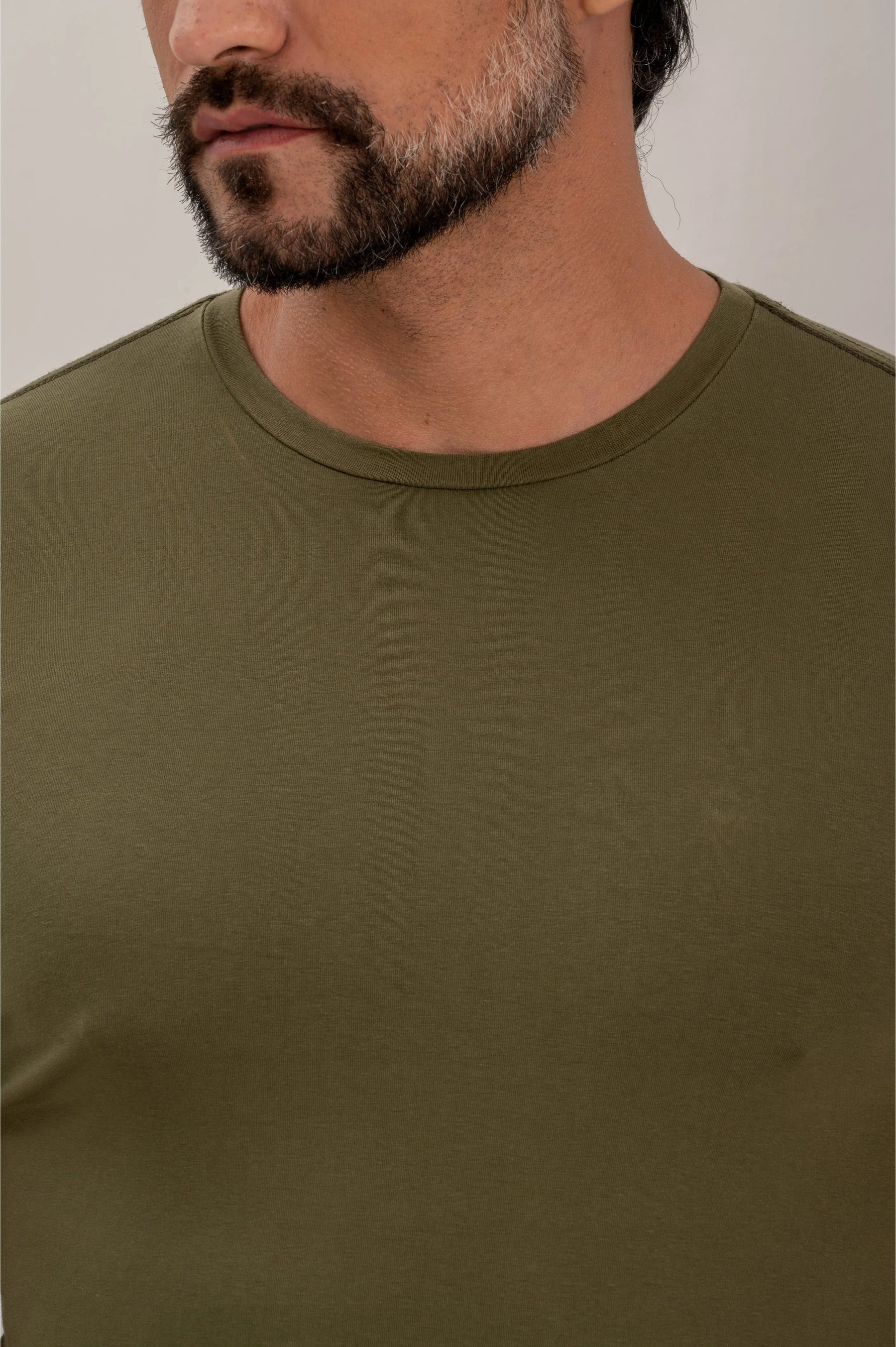 Camiseta Premium Algodão Egipcio Lisa Slim