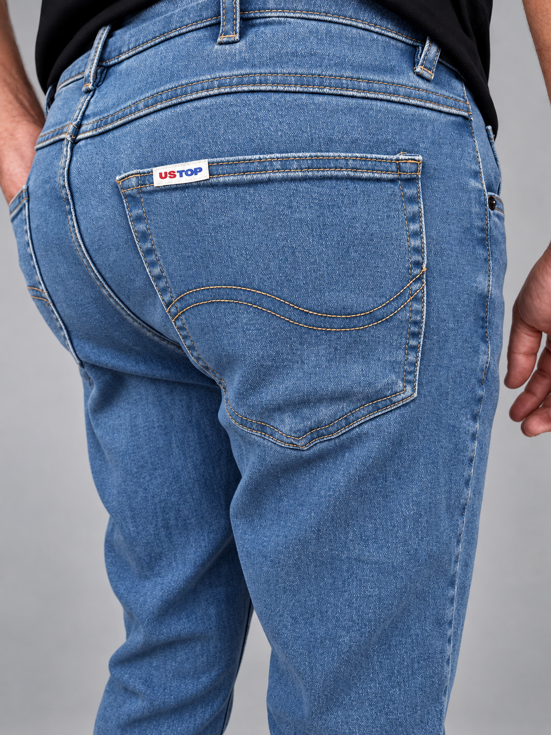 Calça Jeans Masculina Reta USTOP Importada