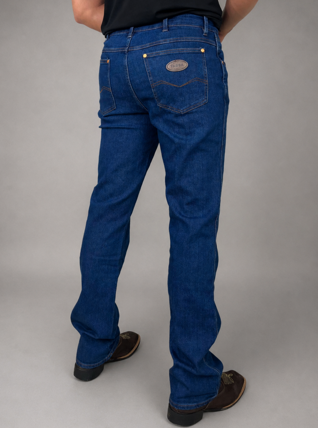 Calça Jeans Masculina Cowboy Cut com Lycra Tassa