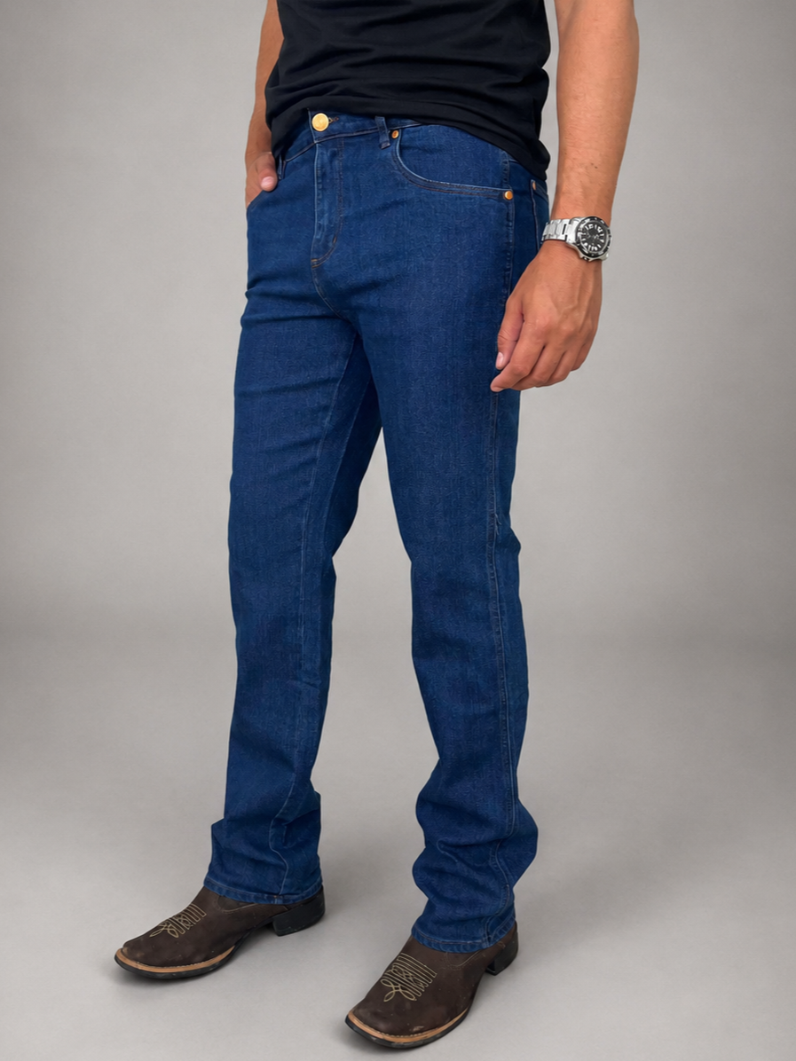 Calça Jeans Masculina Cowboy Cut com Lycra Tassa