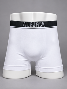 Kit Com 10 Cueca Boxer Masculina S/ Costura Poliamida Elastano Vilejack