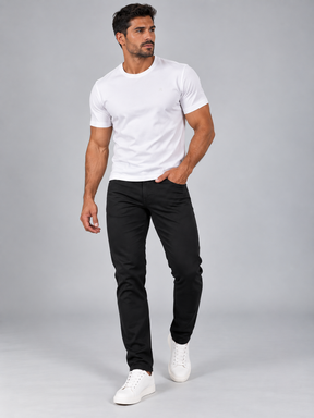 Calça Wrangler Sarja Com Elastano Slim Texas Premium