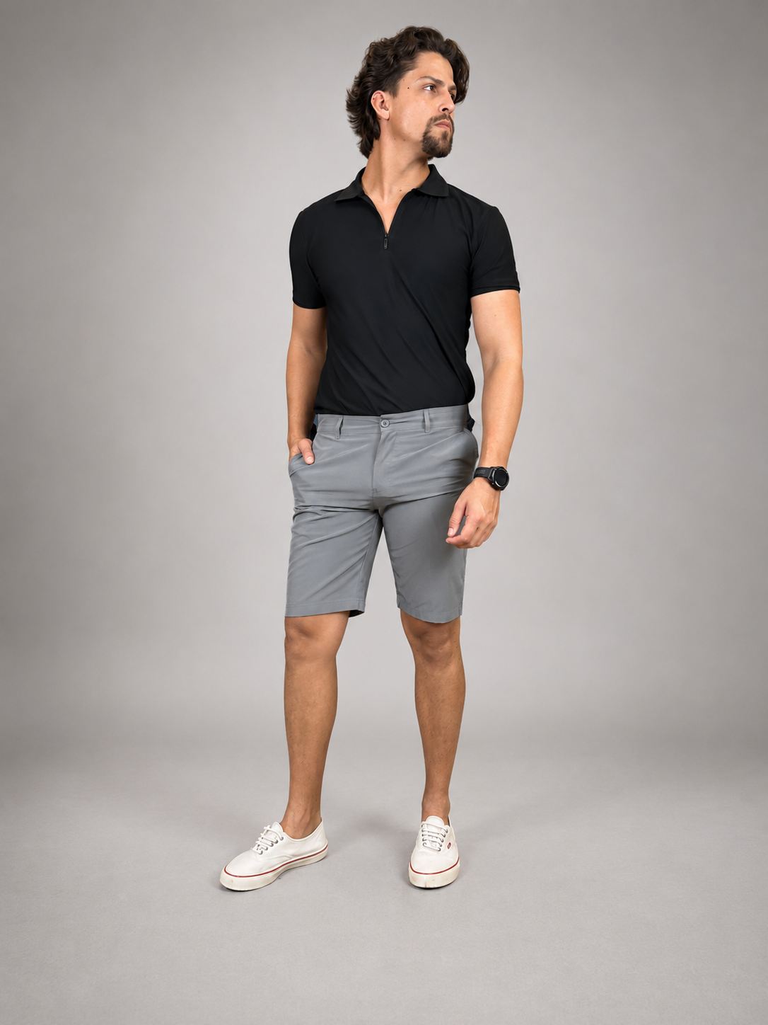 Bermuda Walk Masculina Quick Dry Verona