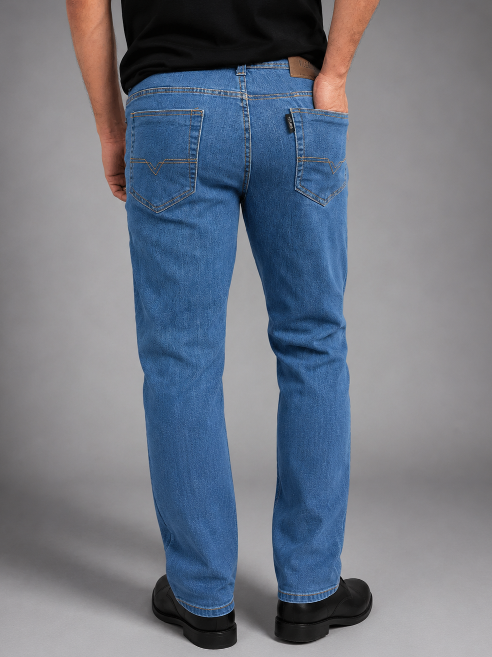 Calça Jeans Masculina Reta Confort Importada Vilejack