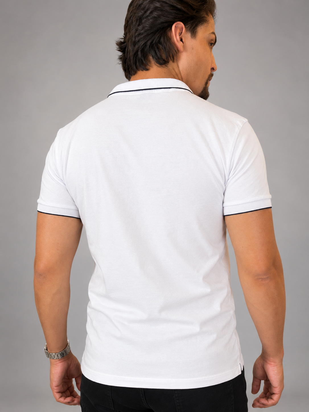 Camisa Polo Vilejack Masculina Slim Algodão Premium