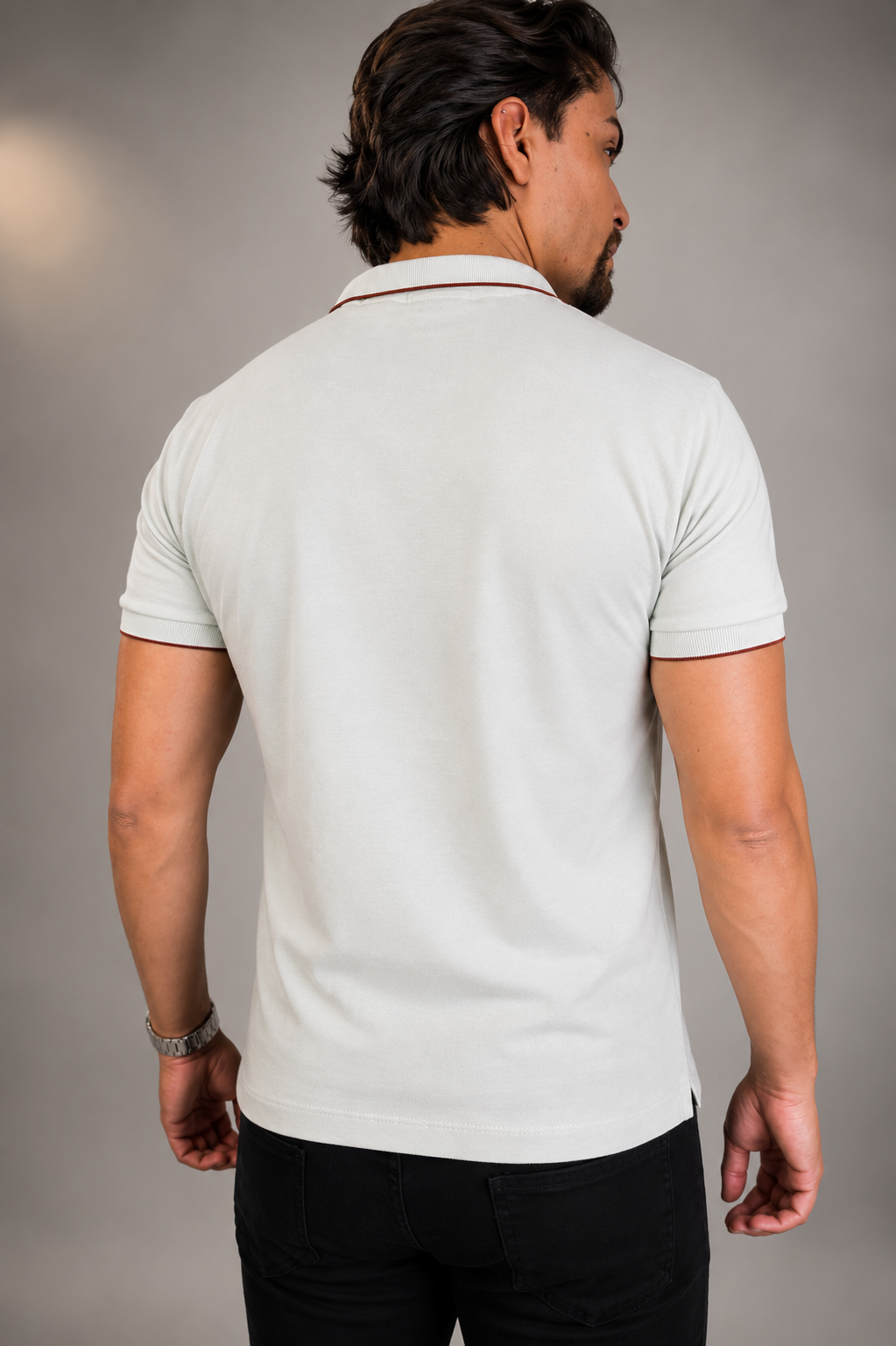 Camisa Polo Vilejack Masculina Slim Algodão Premium