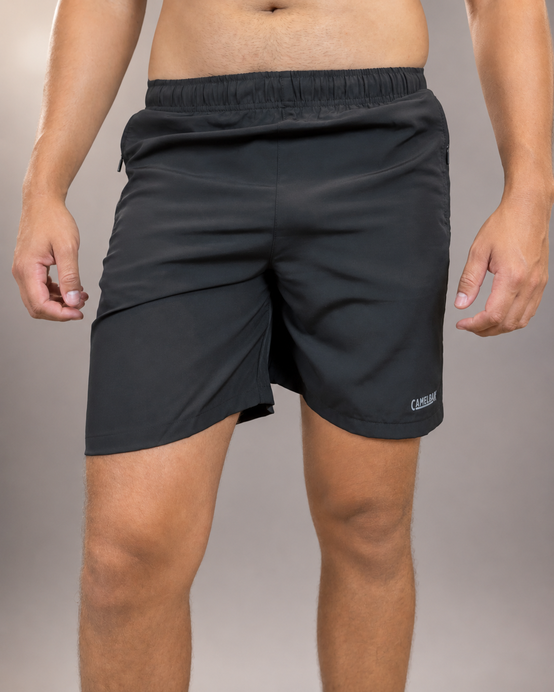 Short Masculino Dry Fit Bolso com Zíper Camelback