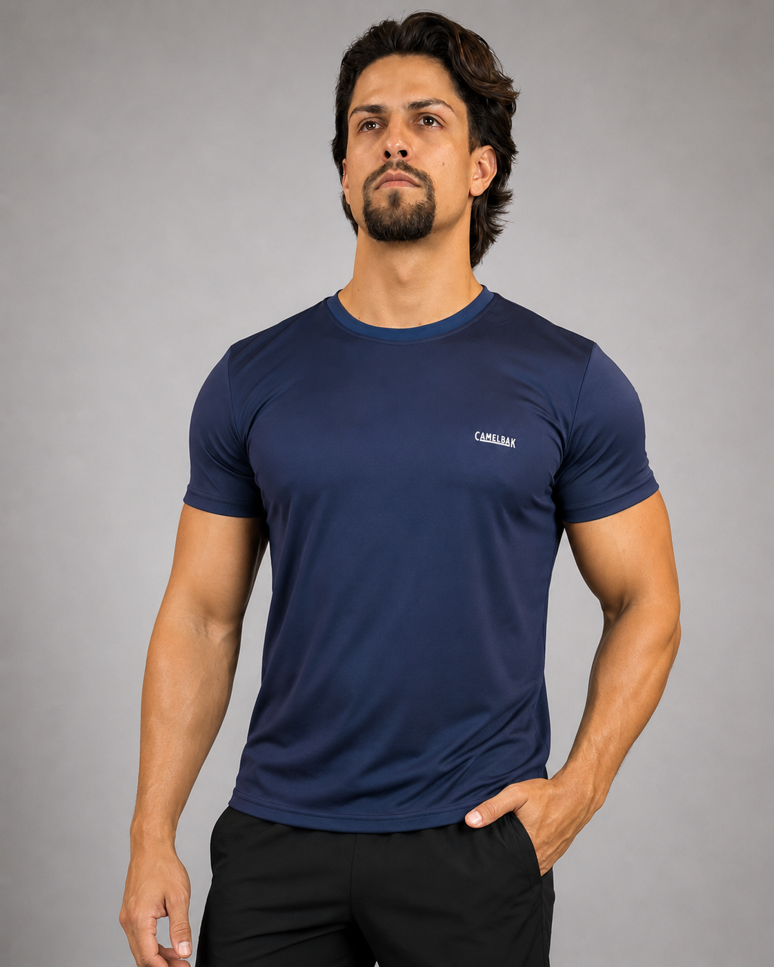 Camiseta Masculina Dry Fit Lisa Camelback