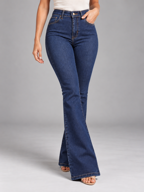 Calça Flare Jeans Feminina Wrangler Premium