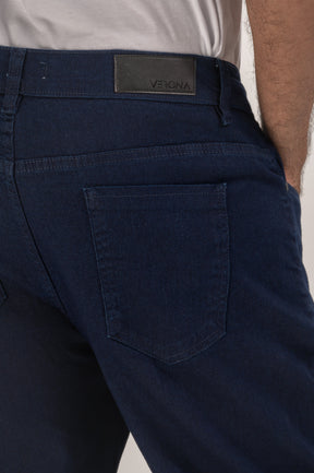 Calça Five Pocket Jeans Carbono Slim