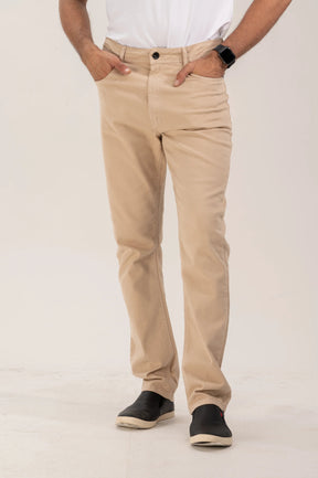 Calça Five Pocket Sarja Slim