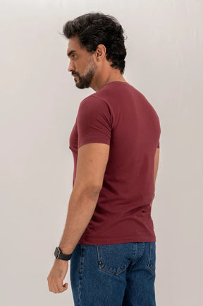 Camiseta Premium Algodão Egipcio Lisa Slim