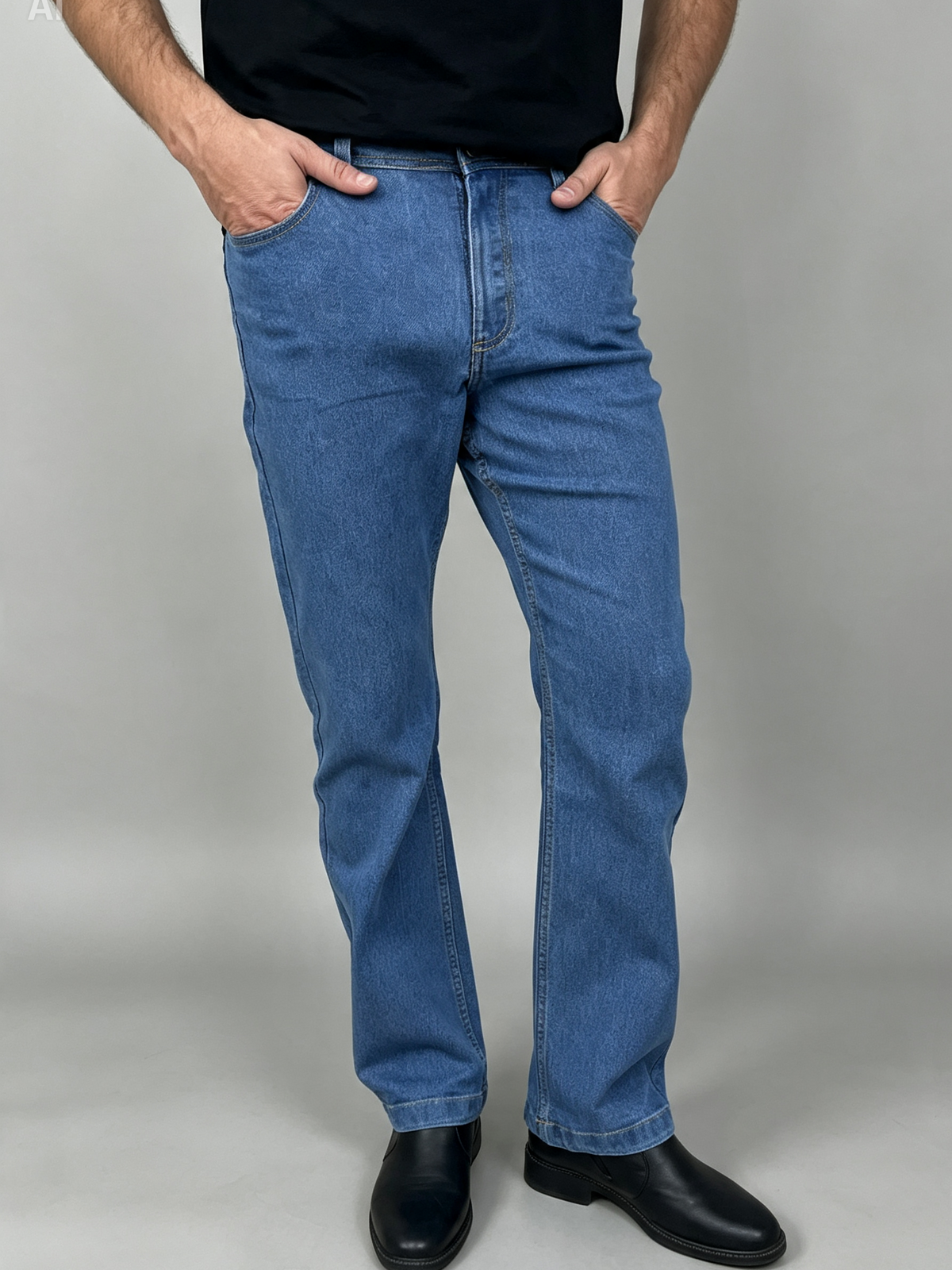 Calça Jeans Masculina Reta Confort Importada Vilejack
