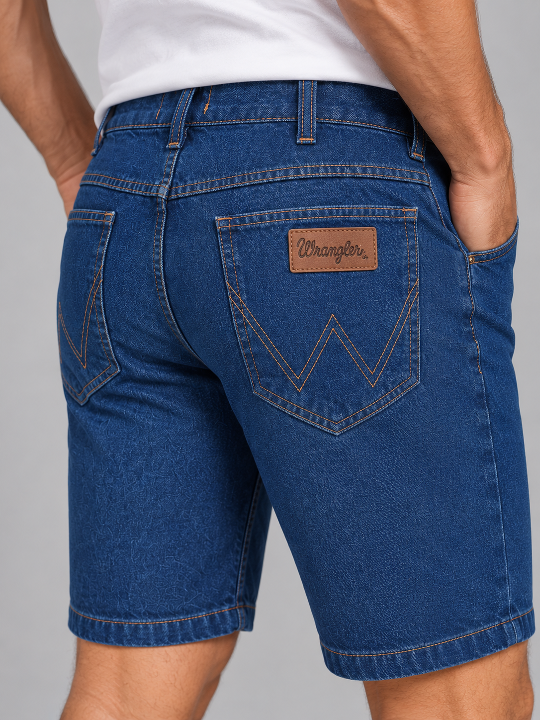 Bermuda Wrangler Masculina Texas Jeans Premium